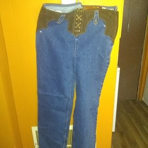 WOMEN'S NEW LAWMEN WESTERN JEANS LIKE NEW!!!
